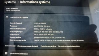 Tablet Portátil Lenovo Negra/Gris