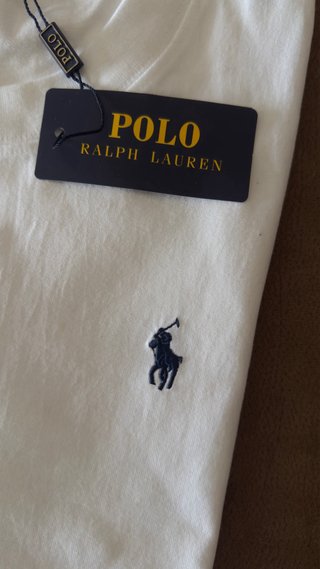 Camiseta Polo Ralph Lauren Blanca Talla S/M
