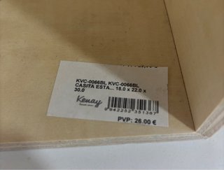 Casitas de Madera Decorativas Kenay