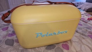 Nevera portátil POLARBOX 20L amarilla