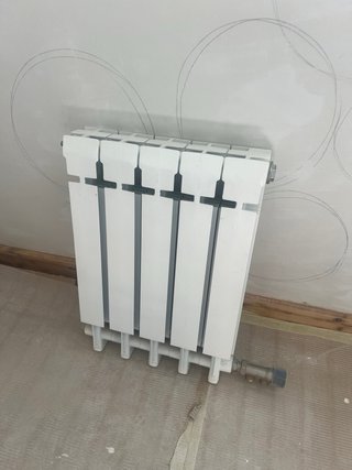 2 Radiadores de gas color blanco