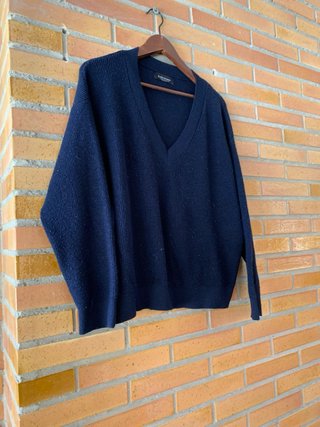Jersey Stradivarius Azul Talla M