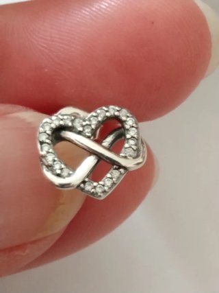 Orecchini Pandora Cuore Infinito