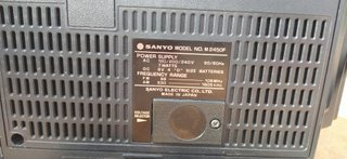 Radio Cassette Sanyo BoomBox M2450F