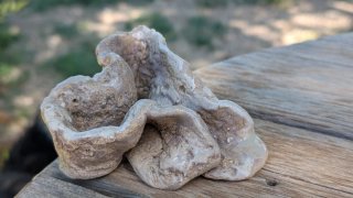 Soporte Cerámica Artesanal para Plantas de Aire