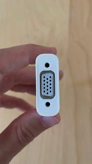 Adaptador de Mini DisplayPort a VGA de Apple
