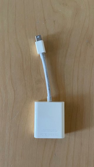 Adaptador de Mini DisplayPort a VGA de Apple