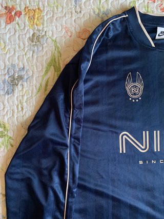 Nike Long-Sleeve Football Jersey blue (T. M)