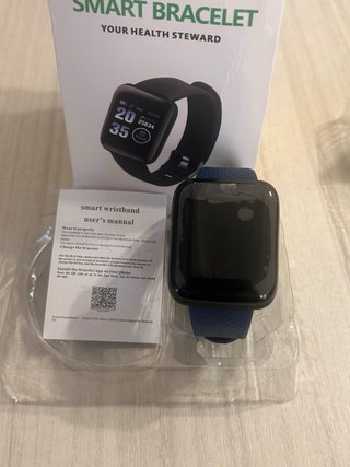 SmartWatch Fitness Tracker Blu