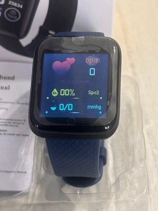 SmartWatch Fitness Tracker Blu