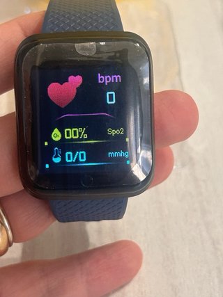 SmartWatch Fitness Tracker Blu