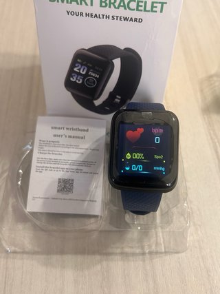 SmartWatch Fitness Tracker Blu