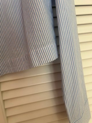 Camisa rayas azul y blanco
