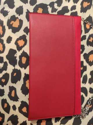 Bolso de fiesta rojo
