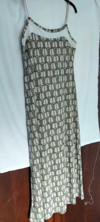 Vestido Homeboy Parachute Talla TLVerde Oliva y bl