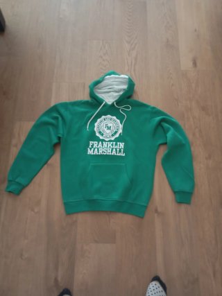 Sudadera con capucha Franklin Marshall verde