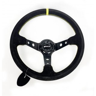 Volante OCC Carbono Rojo
