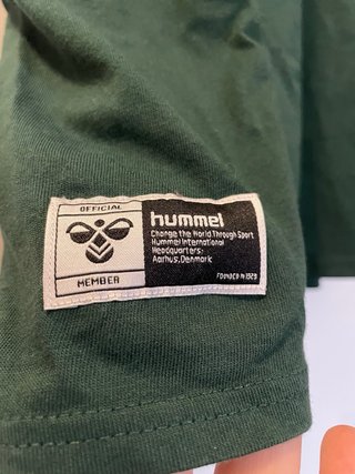 Camiseta Hummel verde