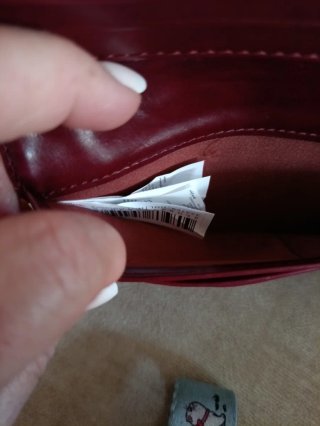 Cartera monedero cebra