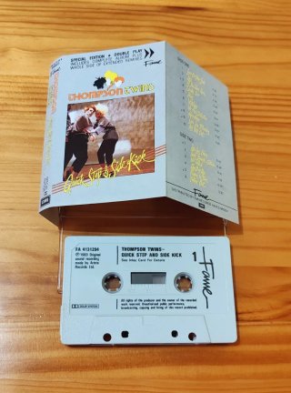 Thompson Twins Quick Step & Side Kick Cassette
