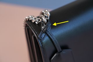 Borsa Yves Saint Laurent Sunset Medium YSL Nera