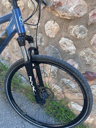 Bicicleta Eléctrica Azul marca Bosh