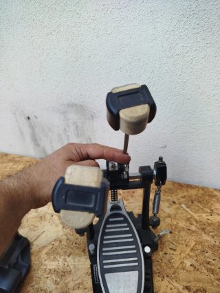 Pedal Bombo Doble para Batería