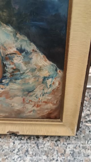 Quadro dipinto a mano