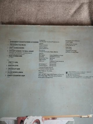 Eric Clapton Money and Cigarettes LP