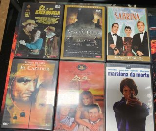 Lote 6 Películas DVD (Acción, Drama, Western)