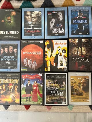 Lote de 15 Películas DVD Variadas Entre 2 y 3 e