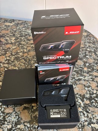 LS2 Intercomunicador Spectrum Bluetooth 5.1