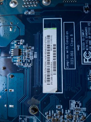 Tarjeta Gráfica retro HD 3450 AGP