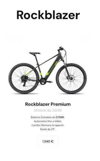 E-Bike UEEL Rockblazer MTB