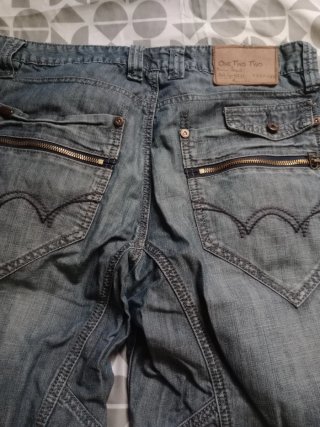Lote 2 pantalones vaqueros cortos