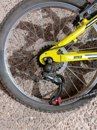Bicicletas montaña  niños B-PRO 20 amarilla
