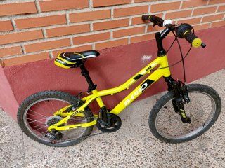 Bicicletas montaña  niños B-PRO 20 amarilla