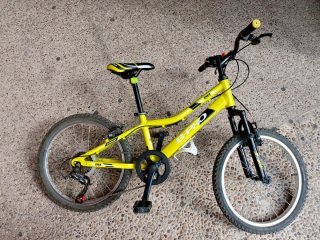 Bicicletas montaña  niños B-PRO 20 amarilla