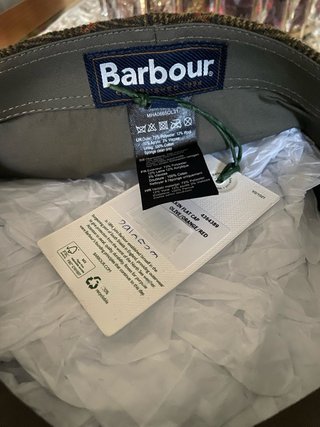 Gorra Barbour Tweed Marrón
