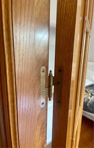 Puertas de madera con cristal