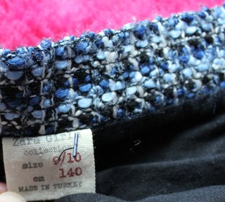 Falda Tweed Zara Niña Talla 9/10 años
