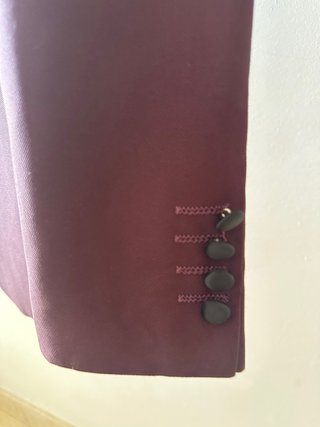 Blazer Vino Talla M Hombre