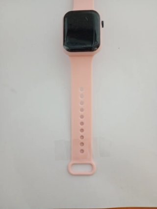 Reloj Digital Rosa de Pulsera | Fácil de Usar