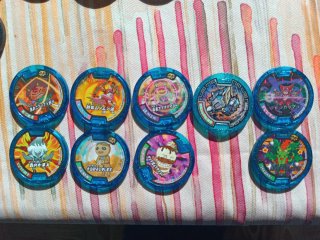 Lote Medallas Yo-kai Watch