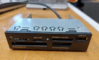 Lector Tarjetas Memoria Interno USB 2.0