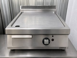 Plancha zanjado gas profesional