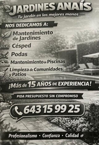 Jardinero en Sanlucar tlf 643159925