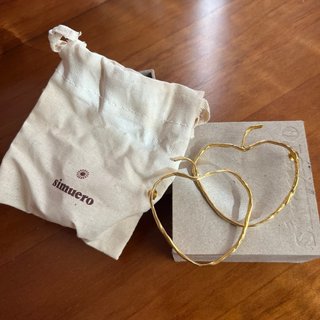 Pendientes Simuero Manzana Dorados Nuevos