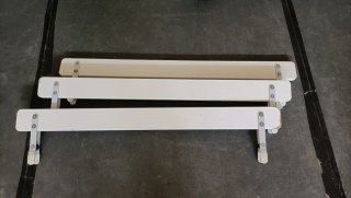 2 Camas IKEA Kritter con colchón y barandilla