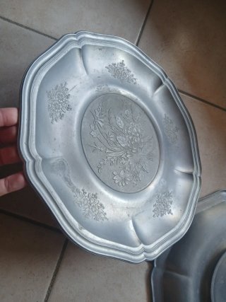 Coppia Piatti Decorativi Murali